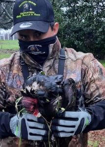 armor hand turkey vulsture rescue 01