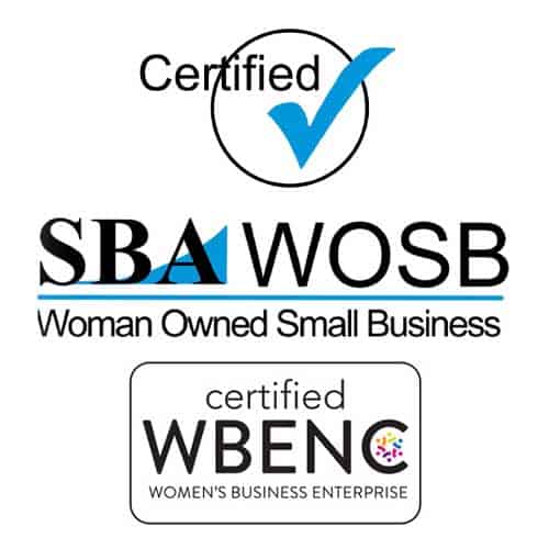 certified sba wosb wbenc logo