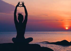 yoga image sunset the importance of self care in the veterinary profession